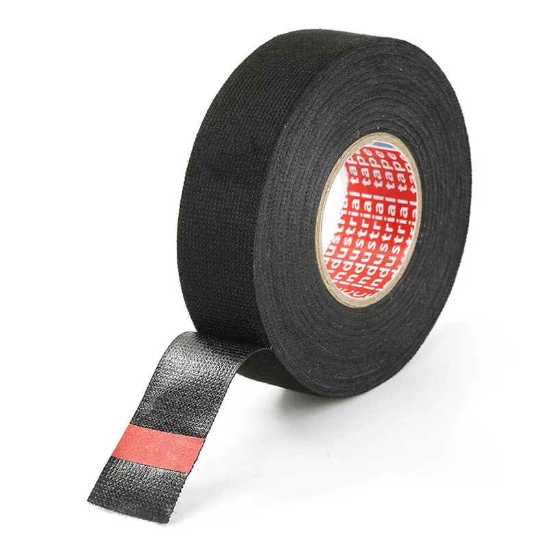 

9/15/19/25 / 32MM Wide Velvet Wiring Bundle Flame Retardant Tape New Heat-resistant Adhesive Cloth Tape For Loom Wiring Harness