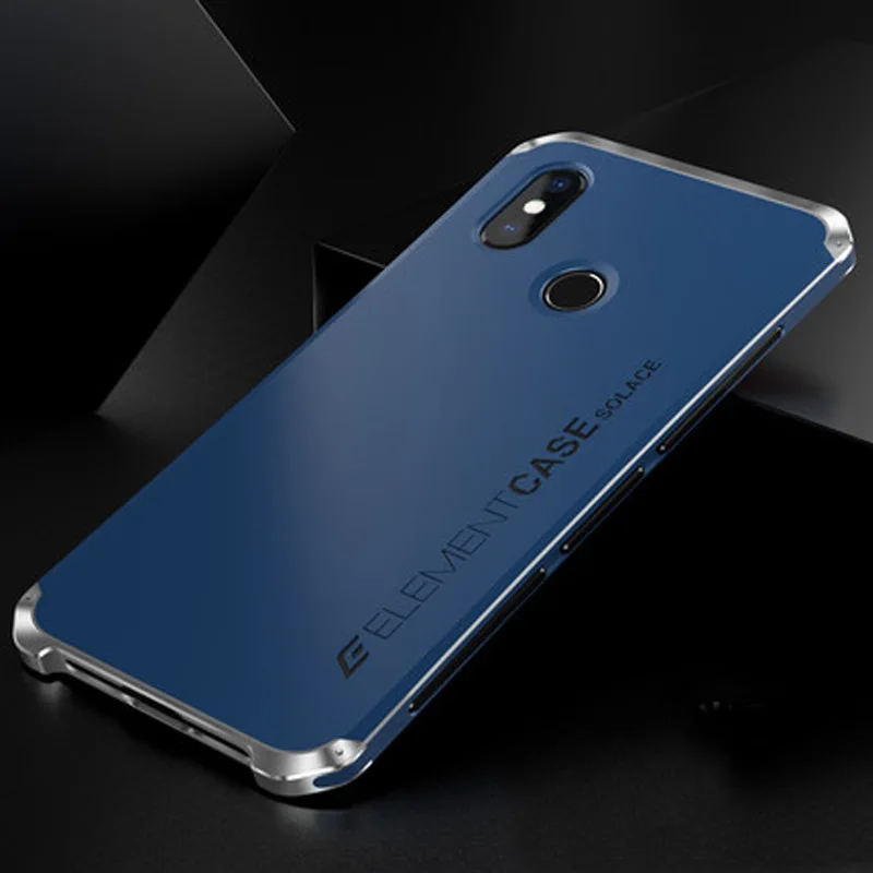 Металлический каркас телефона чехол для Xiaomi mi 8 тонкий жесткий Alu mi nium Hybrid PC Shell для Xiaomi mi 8 Чехлы для Xiaomi mi 8 Funda