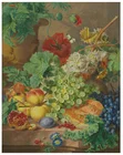 Набор для вышивки крестиком с изображением фруктов, винограда, персиков, 14 карат