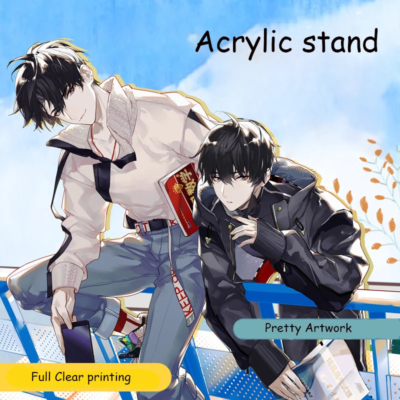 

Anime Large Acrylic Stand Disguise Learning Scum East Building He Chaoxi Xie Yu Surroundings Cosplay Acrylic Stands Ornaments