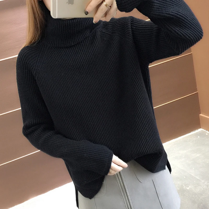 Женский кашемировый свитер трикотажный пуловер Трикотажная майка джемпер