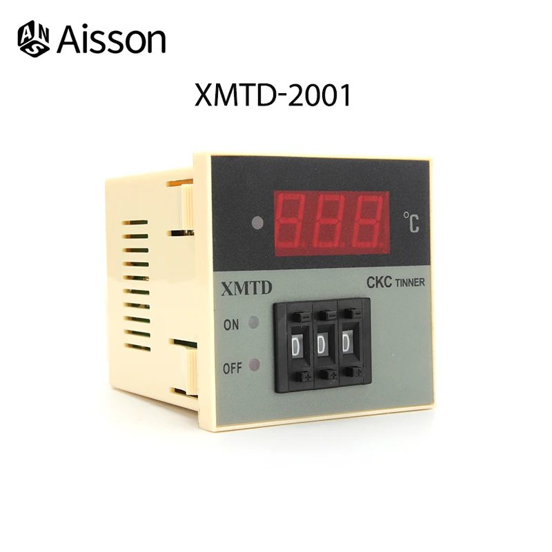 Электронный цифровой регулятор температуры XMTD 2001PID термостат 0 399 999 ℃ K E PT100 AC
