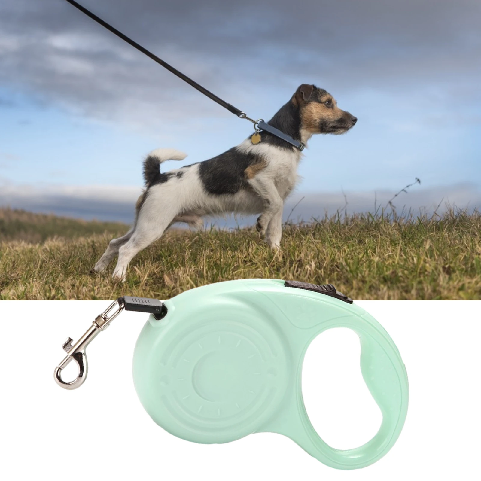 

5M Tractor Handle Dog Leash Pet Leash Automatic Retractable Pet Dog Leash Outdoor Dog Walking Rope Dog Leash Portable Dog Chain