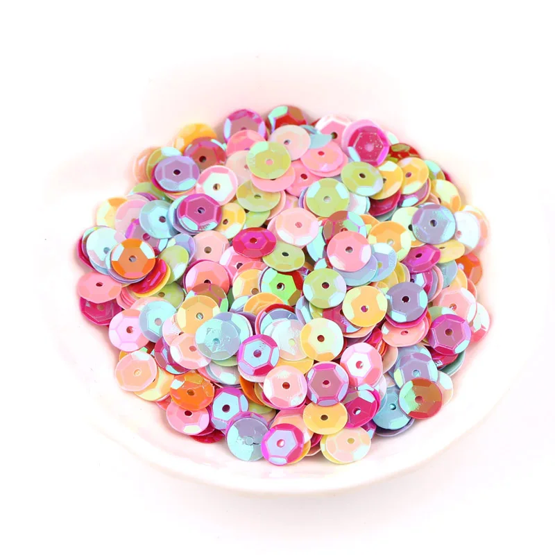 Набор из 20 г расшитых пайеток ручной работы материал для одежды упаковка цветные