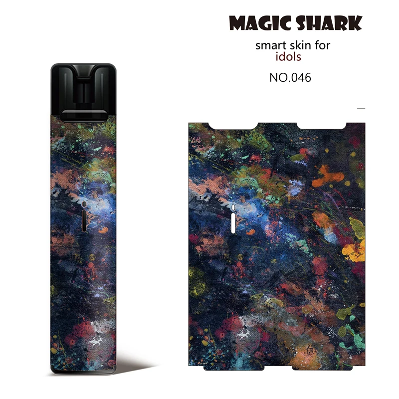 Винтажный чехол-наклейка Magic Shark 2.5D Kitty FCB Deadpool Lion США флаг цветок ПВХ для вейпа |