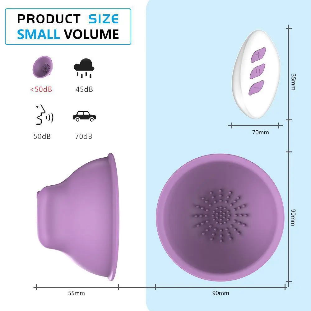 Плотно закрывает силиконовый массажер для сосков удаленный груди взрослых вещей