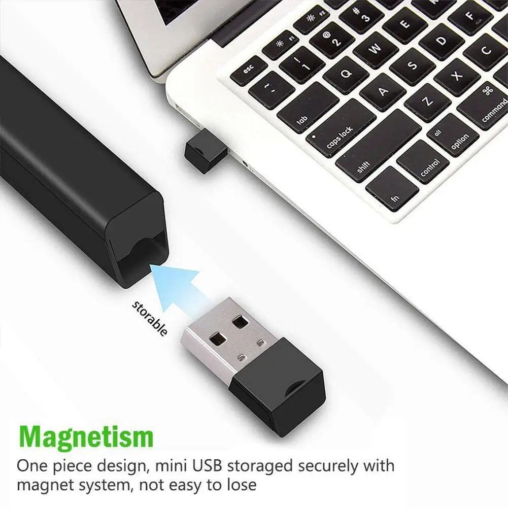Новинка 2,4 ГГц Беспроводная ручка презентера USB пульт дистанционного управления Powerpoint презентация кликер PPT указка лазерная ручка