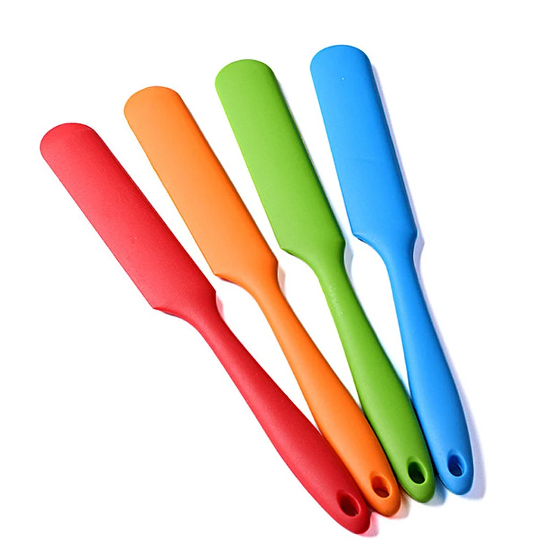 

Slim Food Grade Non Stick Butter Cooking Silicone Spatula Set Cookie Pastry Scraper Cake Baking Spatula Silicone Spatula