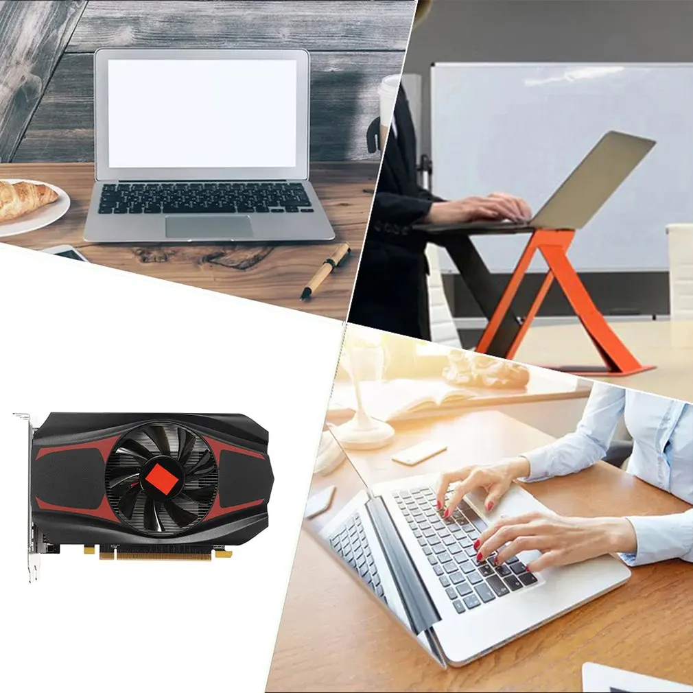 

HD7670 4GB Graphics Card 128bit Independent HDMI-compatible Graphics Card Video Card Desktop Office Home PC Accessories