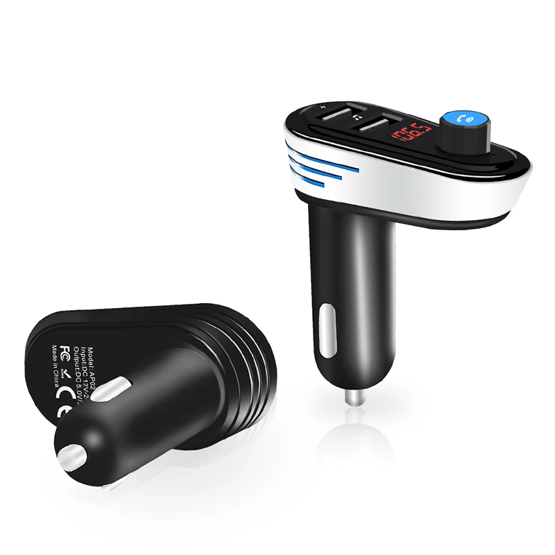 Мини Bluetooth MP3 Hands Free плеер Автомобильный передатчик зарядка автомобиля Aux FM