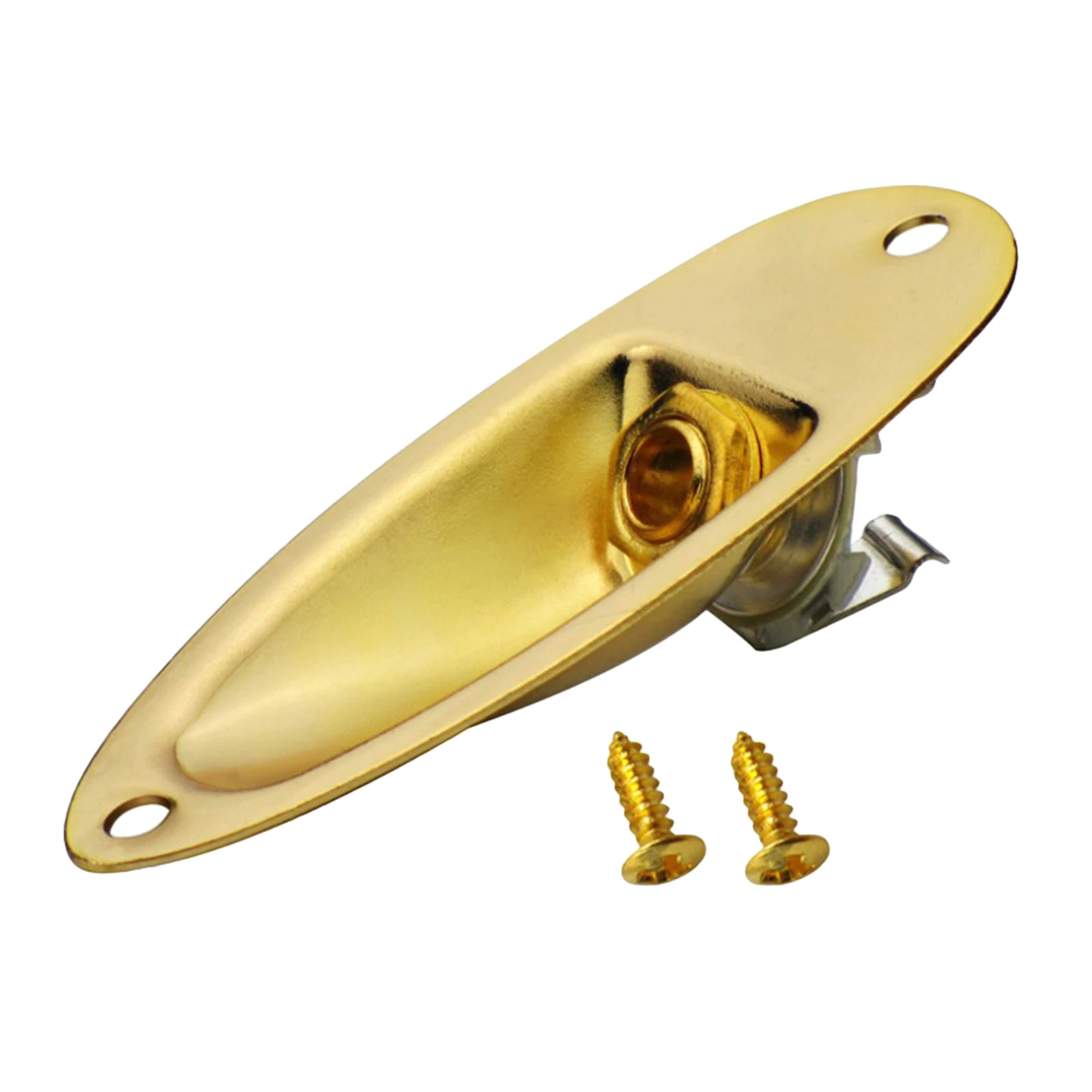 

6.35mm Electric Guitar/Bass Pickup Jack Poratble Gold/Silver/Black