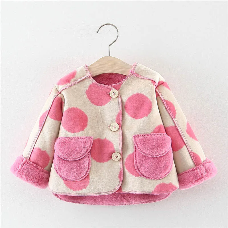 Пальто для малышей коллекция 2019 года осенне зимняя куртка маленьких девочек