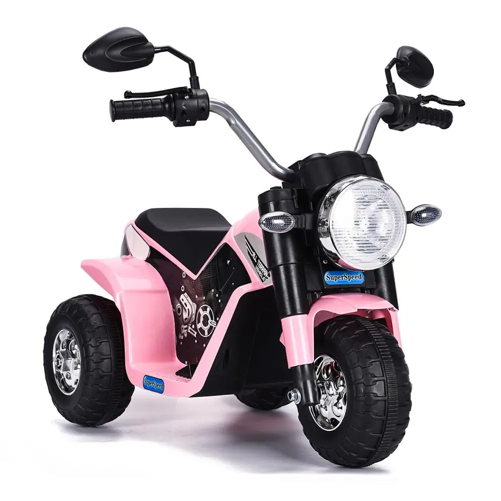 6V Дети ездить на мотоцикле игрушка батарейках Электрический 3 колеса в возрасте