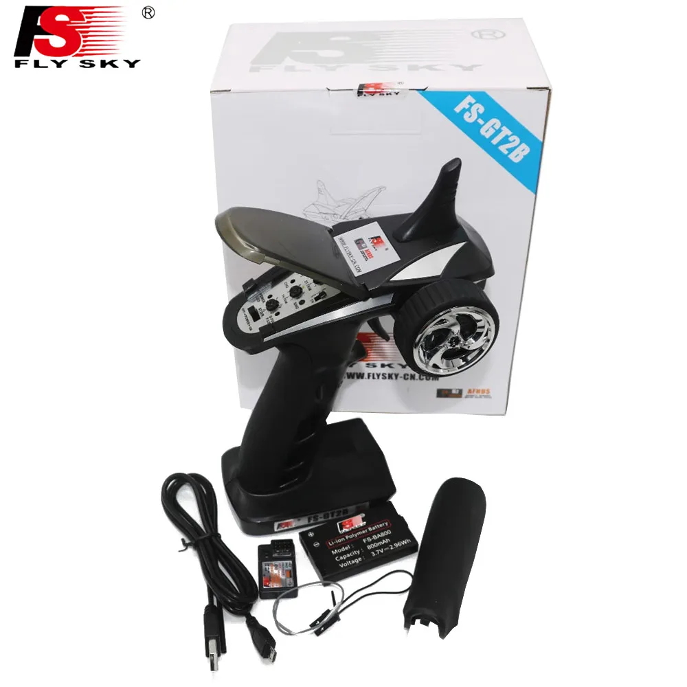 1 шт. Flysky FS-GT2B 2,4G 3CH пистолет RC передатчик и GR3E приемник W/аккумулятор TX+ USB кабель зарядного устройства для вертолета лодки