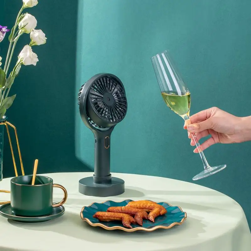 

1 шт. мини-вентилятор с распылителем светильник, Usb, Многофункциональный ручной настольный вентилятор с распылителем, портативный светодиод...