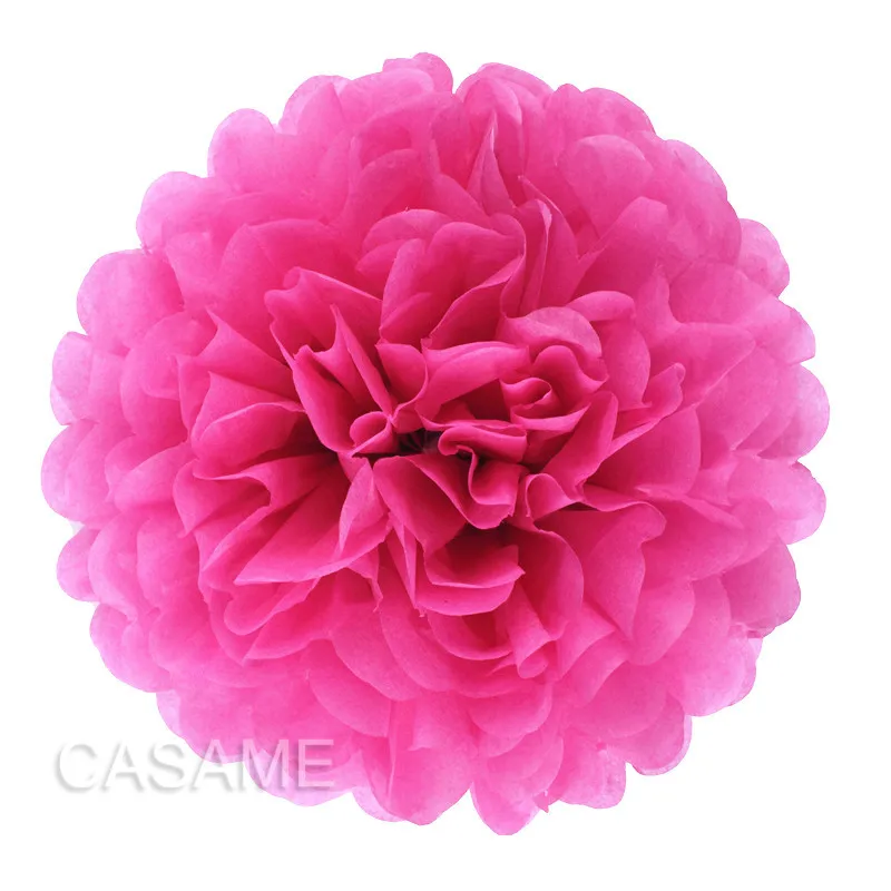 

5 pcs handmade 4" 6" 8" 10" 12" 14" Paper Pompoms Wedding Decorative Flowers Ball Birthday Party Decoration pom poms