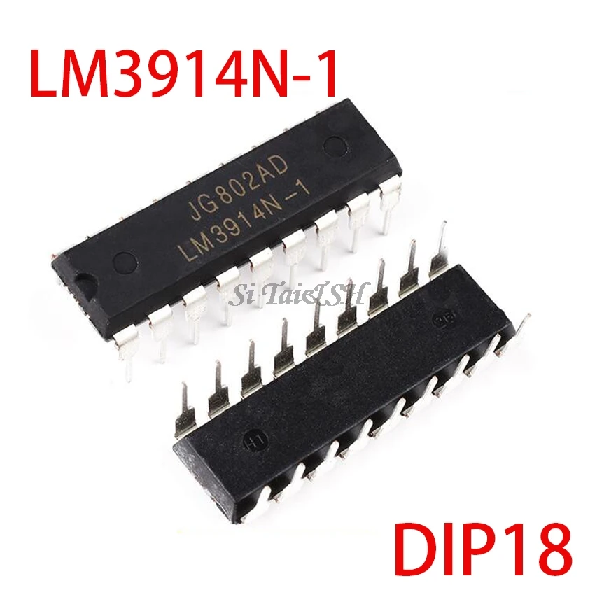 10 шт LM3914N-1 DIP-18 LM3914N LM3914 | Электронные компоненты и принадлежности