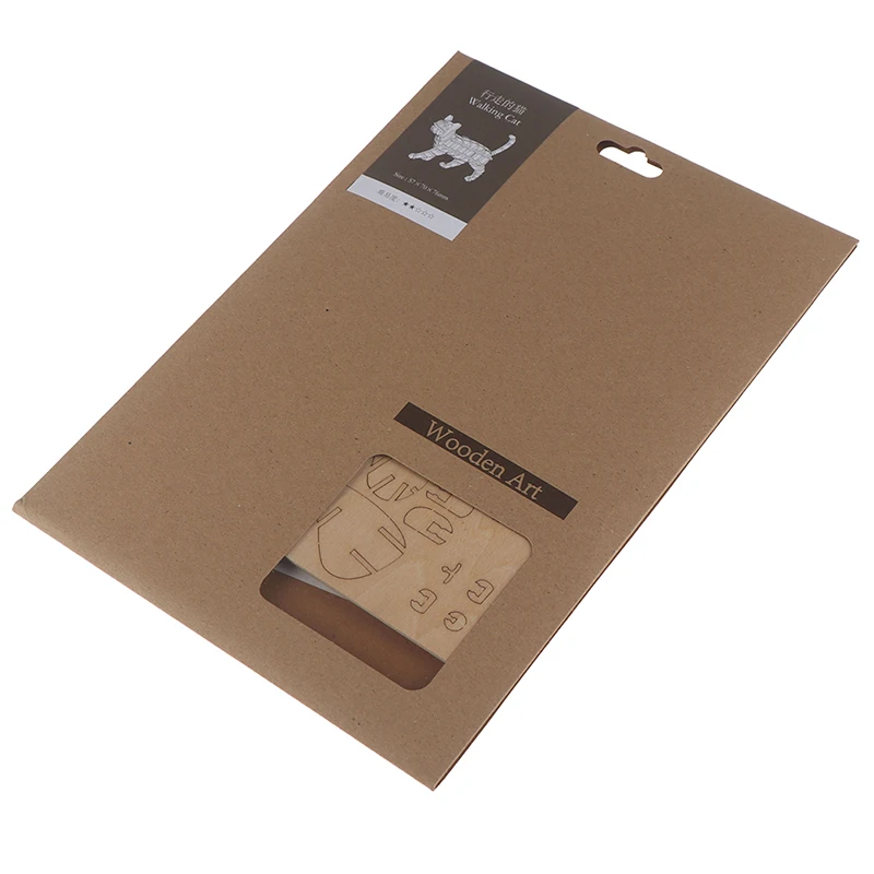 

Деревянная 3D-головоломка в сборе, модель, лазерная резка, игрушки «сделай сам», животные, деревянные наборы для рукоделия, настольное украше...