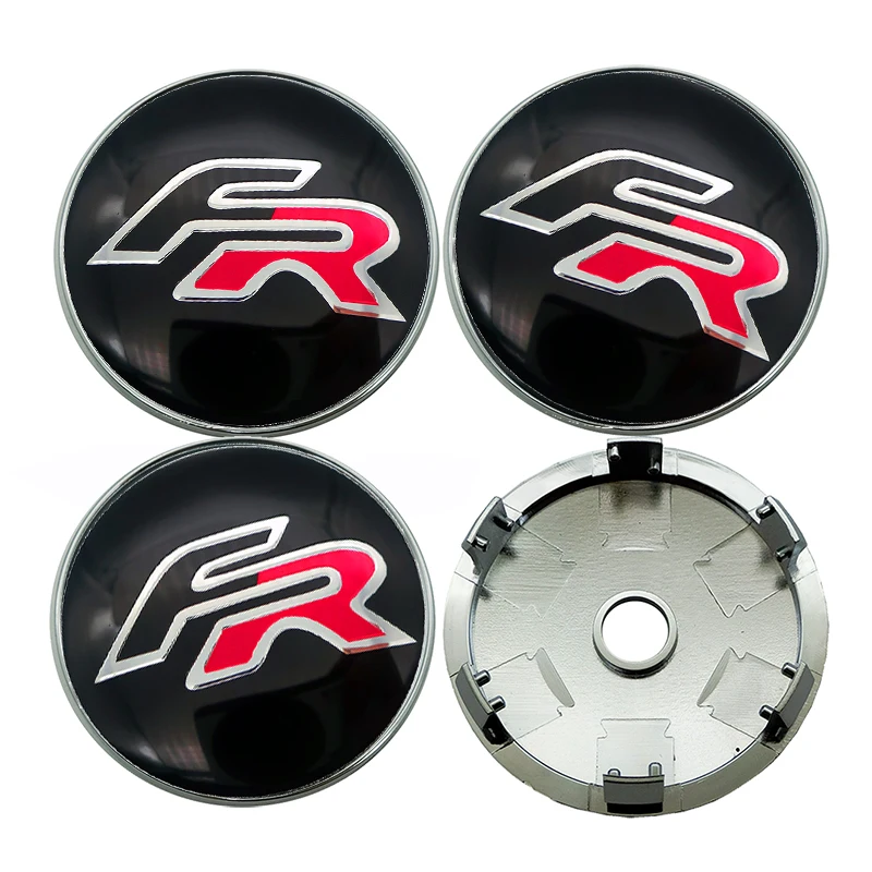 4 шт. автомобильный Стайлинг 60 мм колпачок ступицы для автомобильного колеса