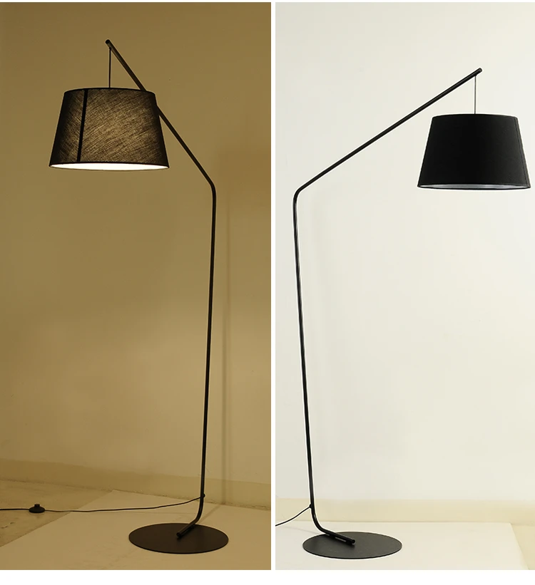 Современная металлическая торшер большая напольсветильник лампа E27 для гостиной