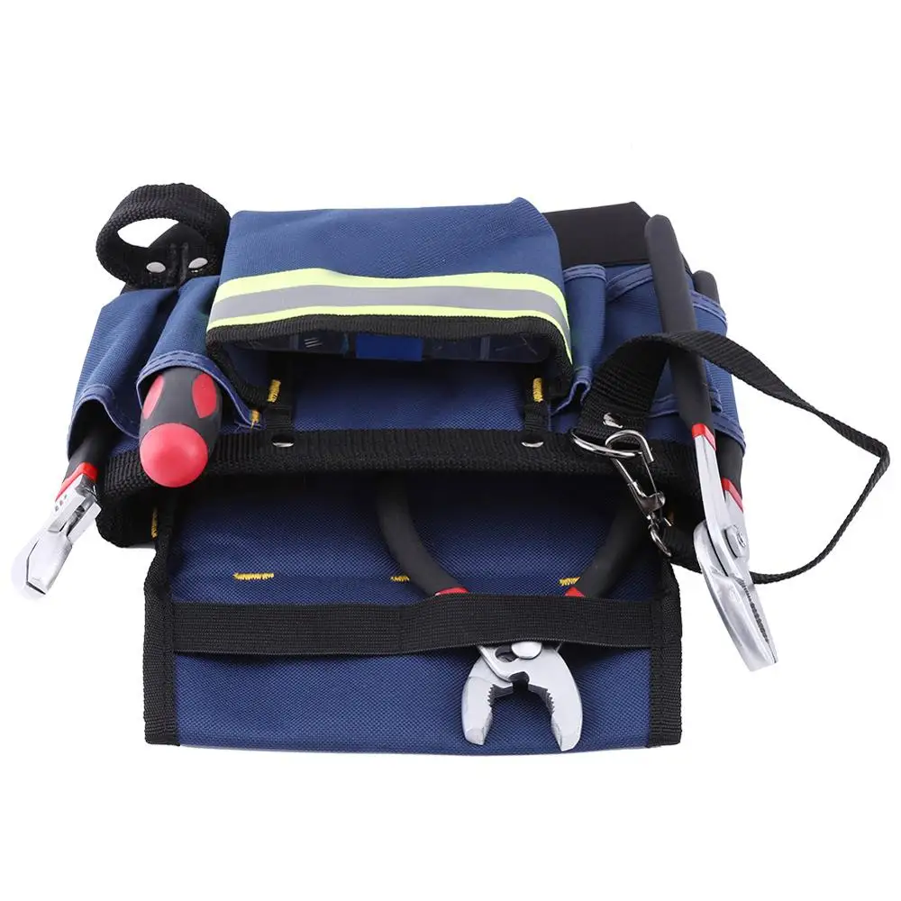 Электрик сумка для инструментов 600D Оксфорд органайзер работы поясной карман
