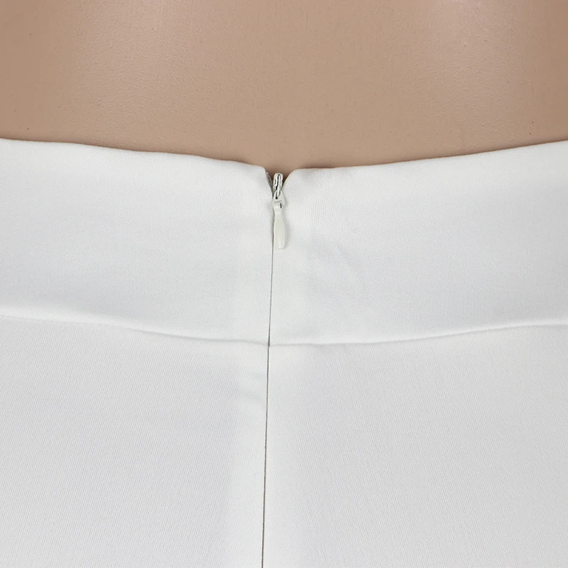 

Women's Solid Color Two-Piece Suit Summer Sexy Sling Halter Top Zipper Slim Wide-leg Pants Fashion Nightclub Clothing 2020 New