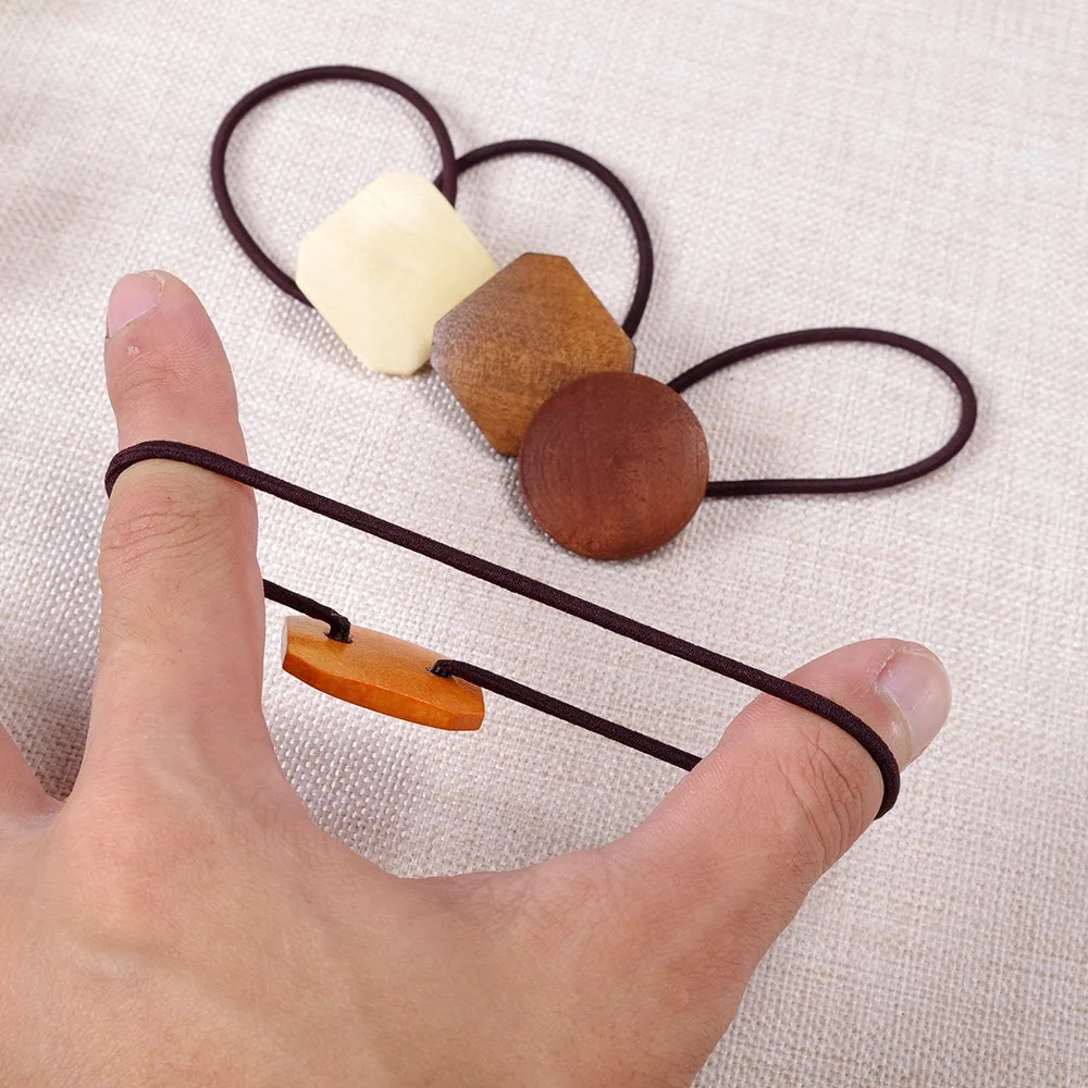 Резинка для волос в Корейском стиле модная эластичная ретро-повязка Джокера с