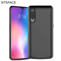 ntspace extenal battery charger cases for xiaomi mi 9 se battery case 6500mah ultra slim portable power bank pack charging cover