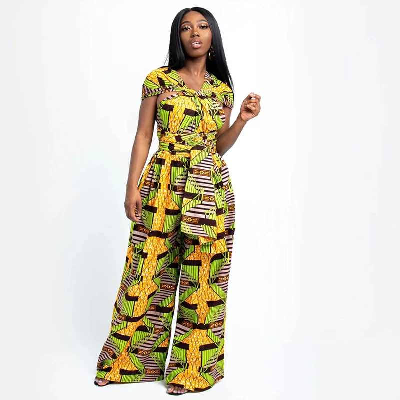 

Jessingshow летний женский элегантный комбинезон с принтом 2021 сексуальный комбинезон с V-образным вырезом без рукавов Свободные Комбинезоны с ши...