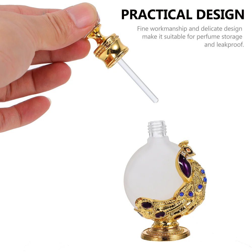 

1Pc Design Perfume Bottle Creative Essential Oil Bottle Liquid Holder