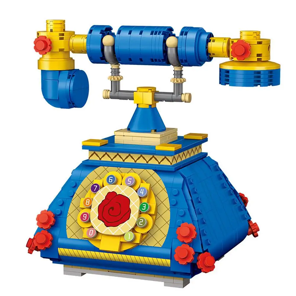 

Telephone Mini Particle Puzzle Toy Best Gift Assembling Toy English Instructions With Pictures For Model Builders Kids Seniors