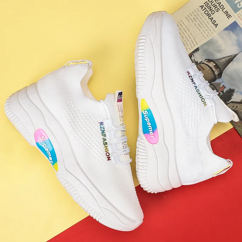 

Women's Casual Sports Shoes Running Shoes 2021 Women's Shoes Summer Casual Women's Shoes Low-top Mesh Sports Shoes Women's Shoes