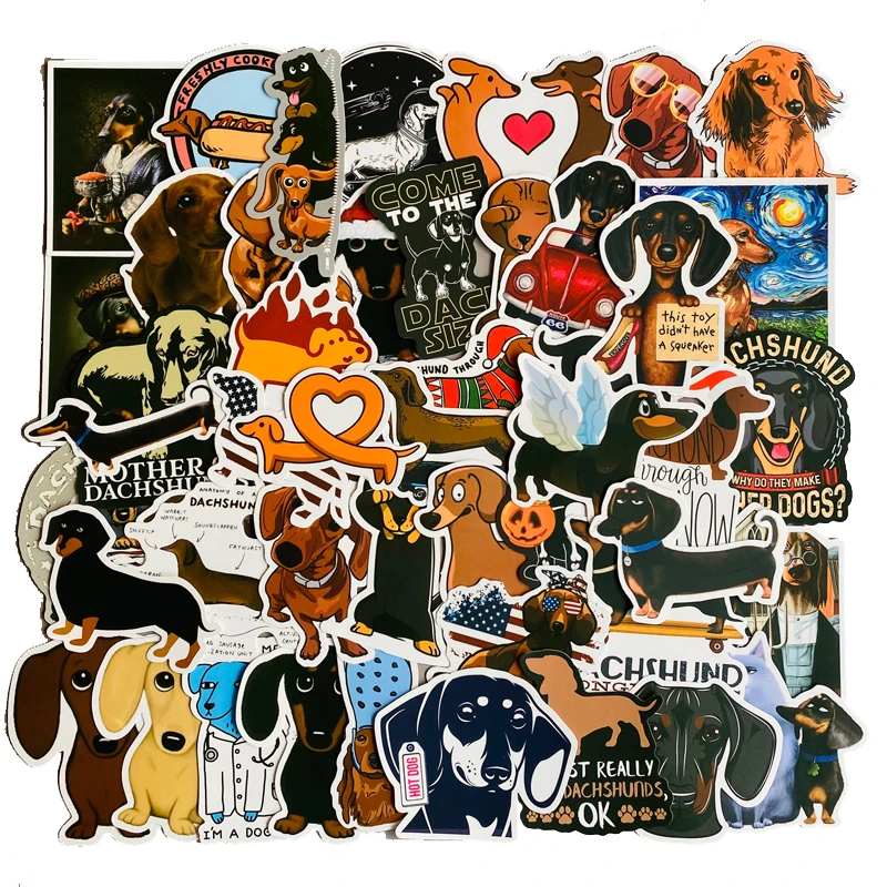 50 шт. Пёс из мультфильма Стикеры Водонепроницаемый чемодан ноутбук DIY гитара