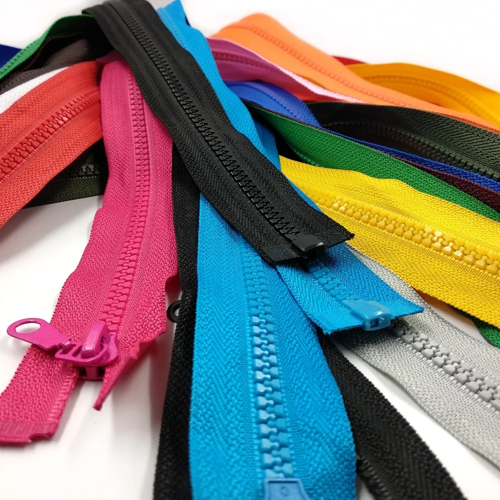 Молния для куртки 70 см № 5 из смолы молнии с открытым концом и длинной застежкой