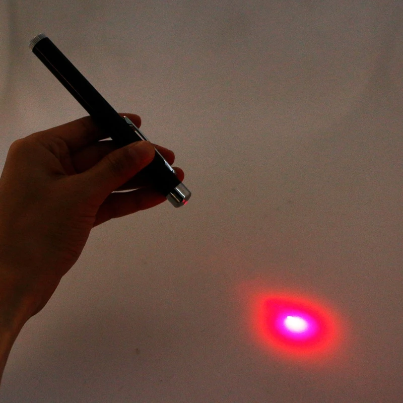 

5mW 650nm Red Light Pointer Pen Continuous Line Visible Beam Presentation W3JB