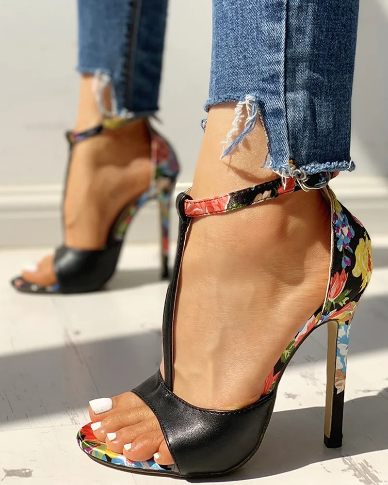 

2019 Printing Zapatos Red Fashion Summer Sexy Exquisite 10cm High Heels Ladies Increased Stiletto Super High Heel Womens Pumps