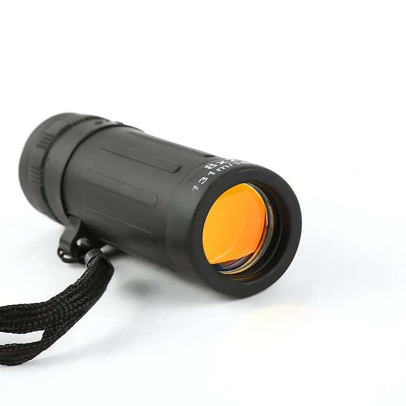 Монокулярный Телескоп 8X портативный черный Компактный телескоп для кемпинга