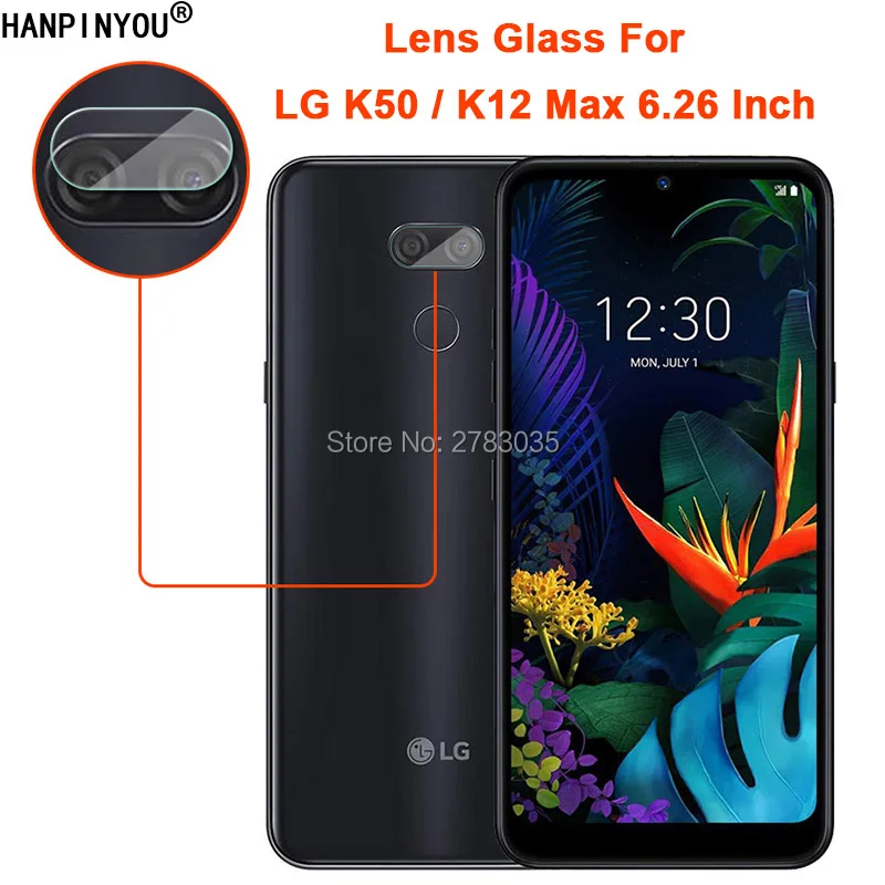 Прозрачная ультратонкая Защитная пленка для объектива камеры LG K50 / K12 Max 6 26