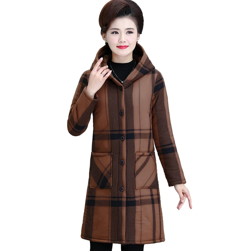 

Trending Products Loose size Cotton Coat Women Trench Coat Autumn Winter Warm Outerwear Hooded Coats Fleece Cashmere Long Jacket