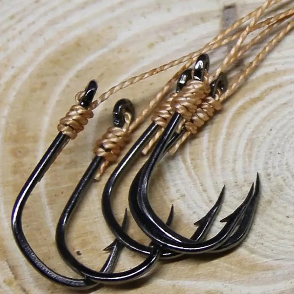 

Fishing Hooks Carbon Steel Barbed Carp Swivel Fishhooks Fish Lure Bait String Hook Tool Fishing Jip Hook Sea Tackle Accessories