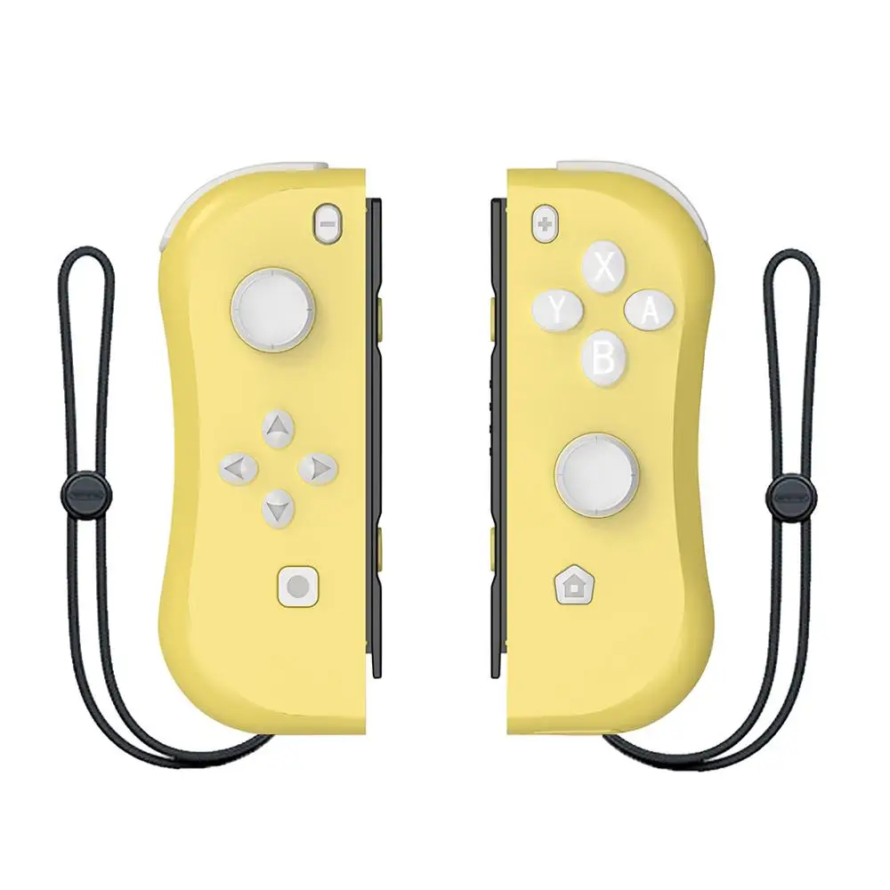 Nintendo Switch Беспроводной Bluetooth левый и правый Joy-con игровой контроллер геймпад для Nintendo S Switch joy-con джойстик игровой консоли - Цвет: Цвет: желтый