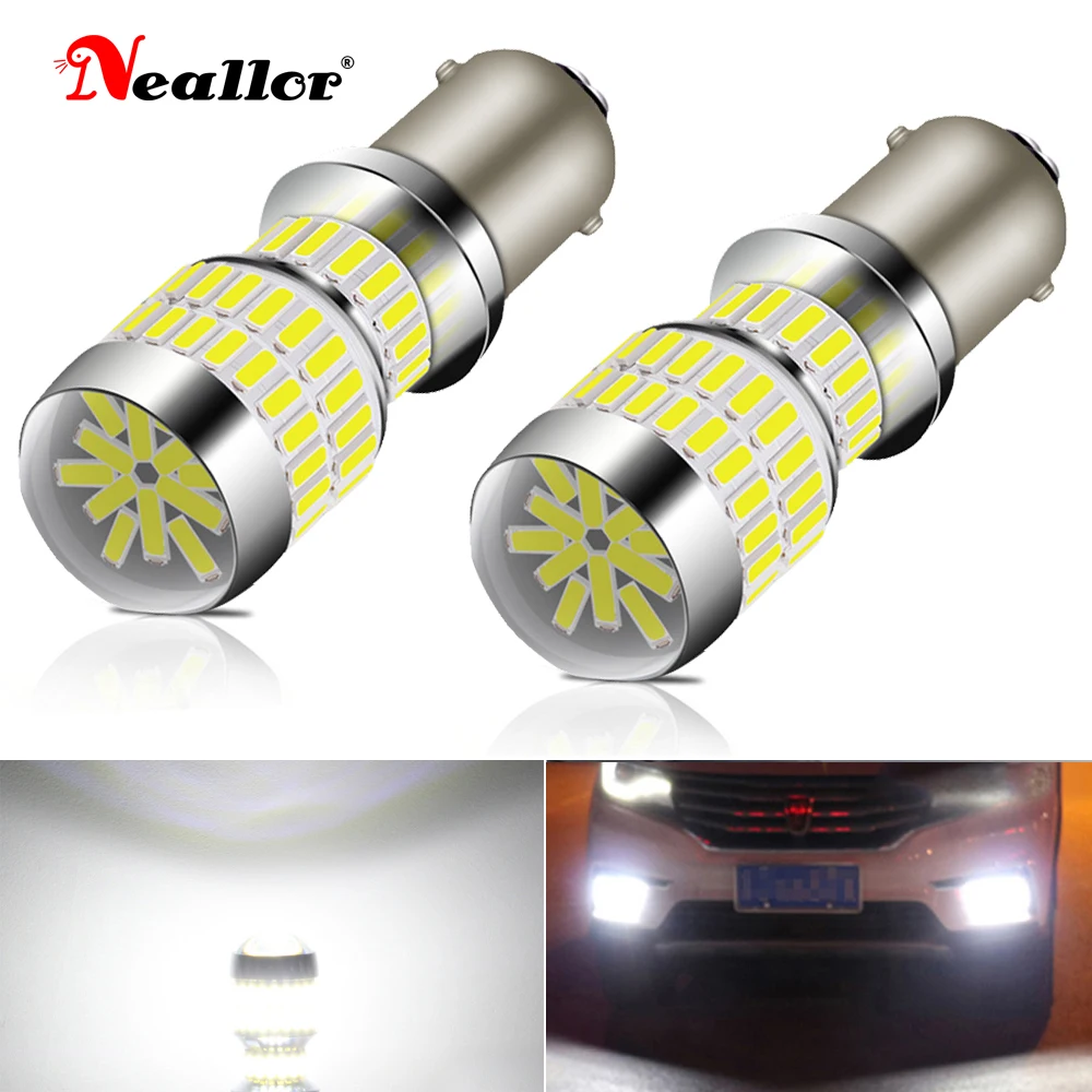 

2pcs 1156 1157 BA15S P21W 7506 7508 T20 T25 LED Car Tail Bulb Brake Lights 12V DC Auto Reverse Lamp Daytime Running Signal Light