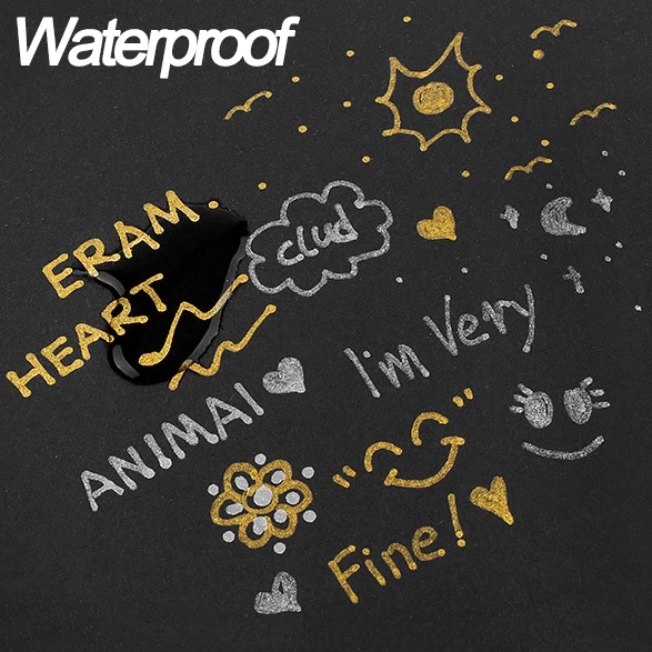 Водонепроницаемый Автомобильный маркер для шин протекторов CD металлические