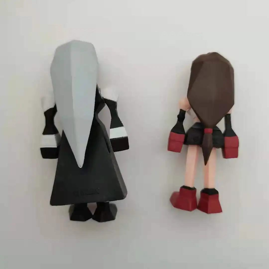 Коллекция кукол Final Fantasy Tifa Sephiroth Red VII FF7 многоугольная квадратная Enix модель