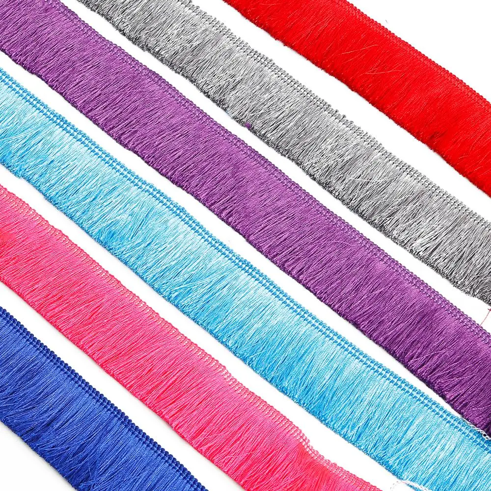 1 м/лот дешевая плотная бахрома 3 см полиэфирная занавеска/Подушка/серьга/сумка