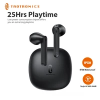taotronics soundliberty 88 bluetooth 5 0 earphones tws true wireless headset touch control anc noise reduction ipx8 waterproof