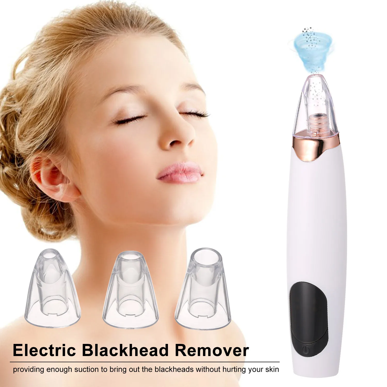 Электрический прибор для вакуумной чистки лица Blackhead точка акне удаления