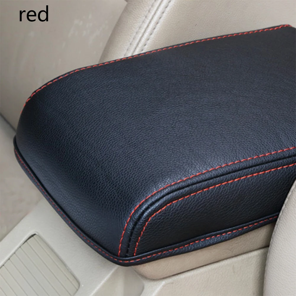 Universal Car Armrest Pads Center Console Seat Armrest Box Cushion Cover Waterproof PU Leather Protective Case Car Styling