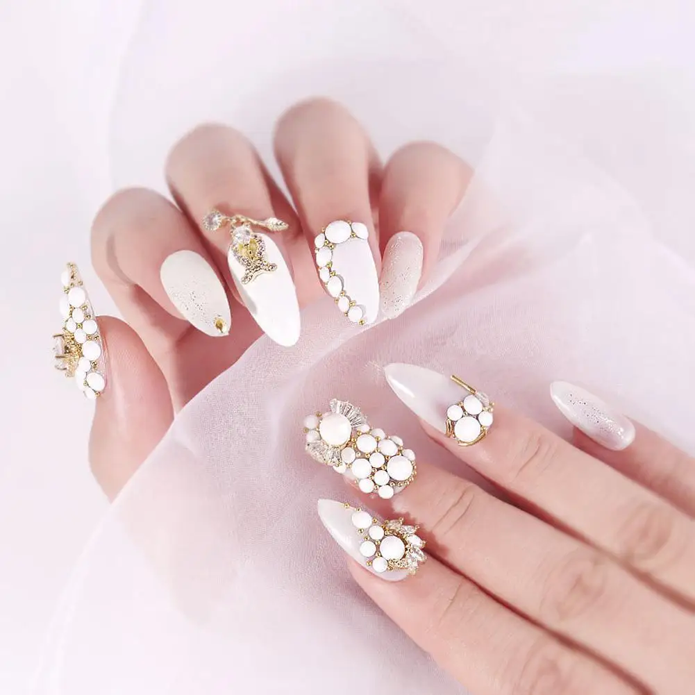 Синий зоопарк 1 шт. украшения Стразы для ногтей стеклянные искусственные