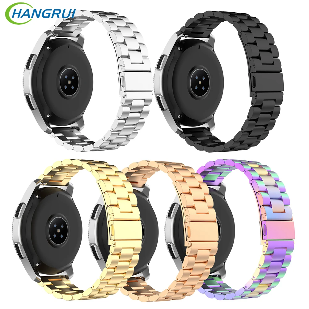 Ремешок из нержавеющей стали 22 мм для часов Samsung Galaxy Watch 46 SM R800 /S3 Frontier/Classic
